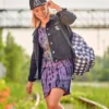 Harry Potter - Hogwarts Wappen Karo Rucksack