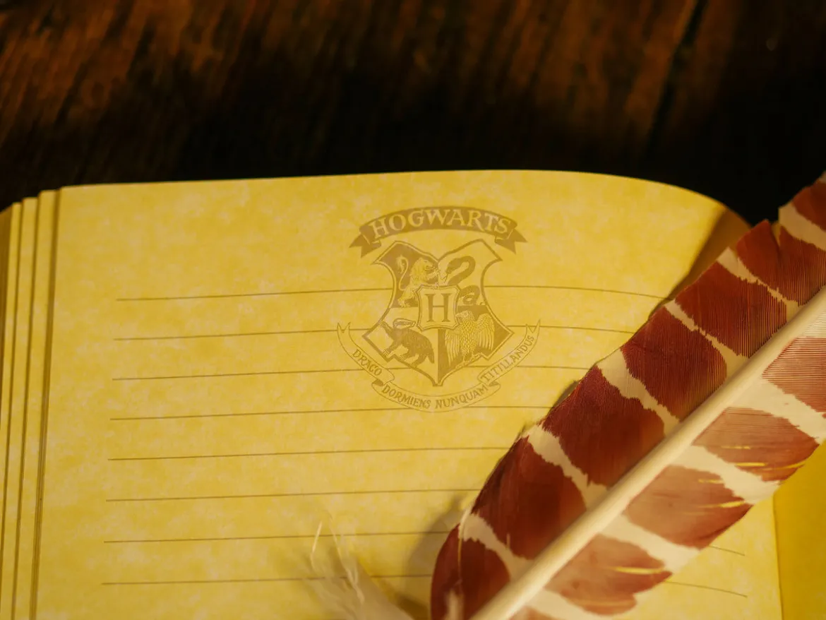 Harry Potter - Hogwarts Wappen Deluxe Notizbuch