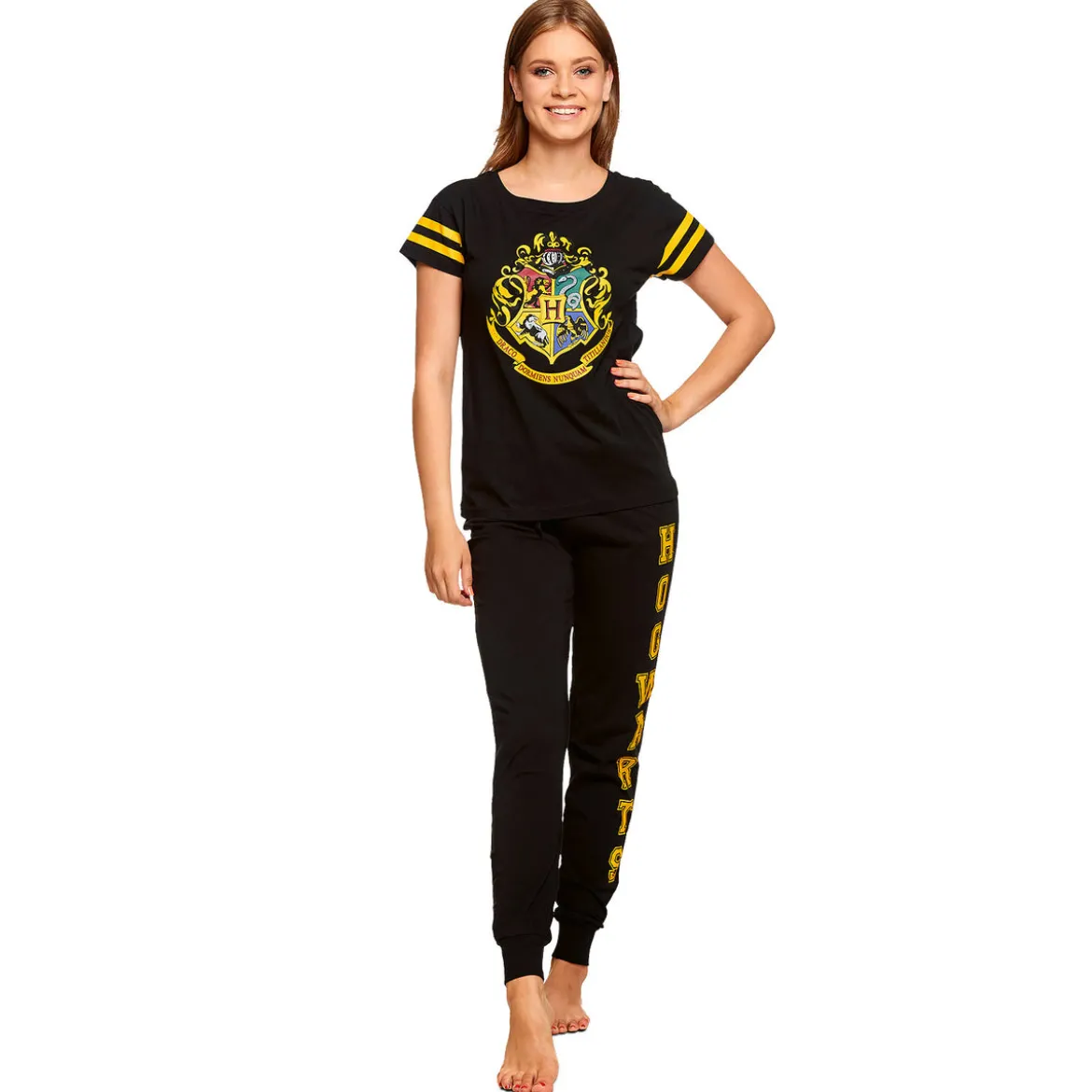 Harry Potter - Hogwarts Wappen Pyjama Damen