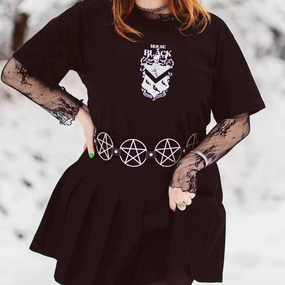 Harry Potter - House of Black T-Shirt schwarz