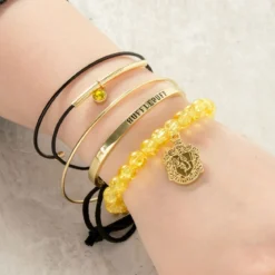 Harry Potter - Hufflepuff Armbänder 5er Set