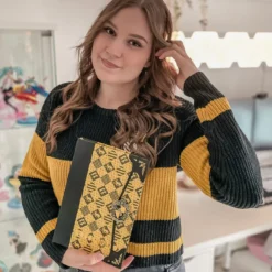 Harry Potter - Hufflepuff Crop Sweater Damen