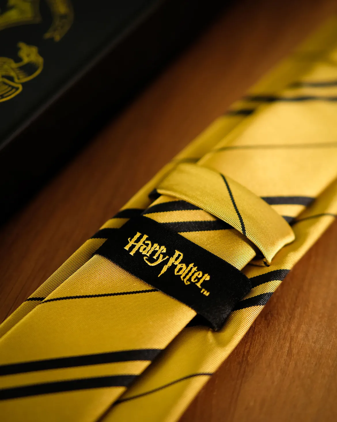 Harry Potter - Hufflepuff Krawatte mit Geschenkbox