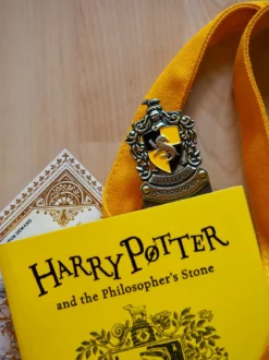 Harry Potter - Hufflepuff Lesezeichen gelb