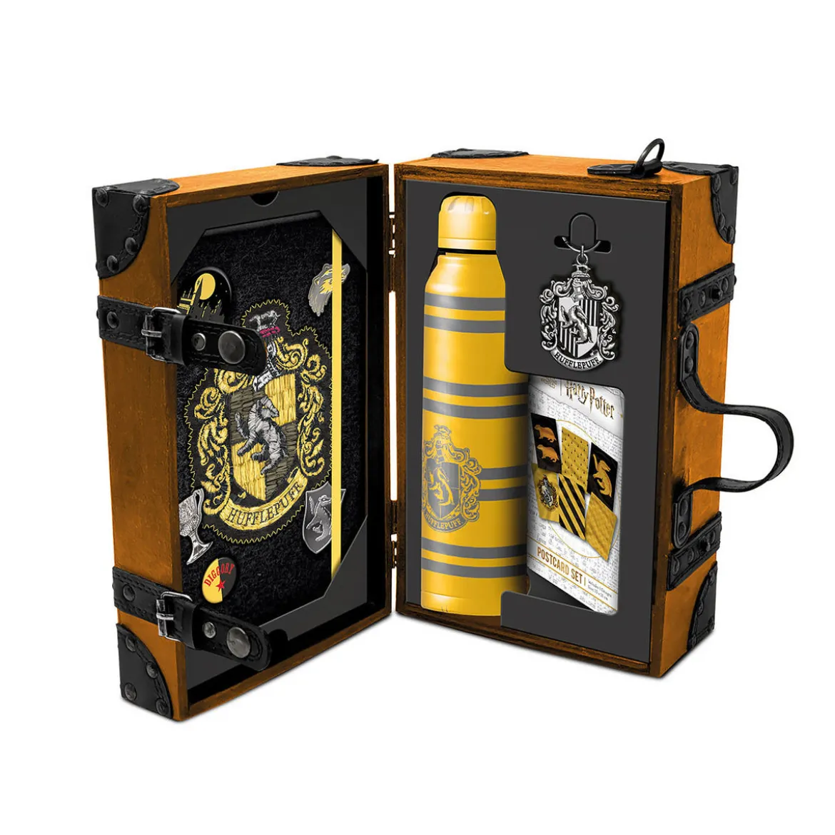Harry Potter - Hufflepuff Premium Geschenkset im Koffer mit Tragegurt