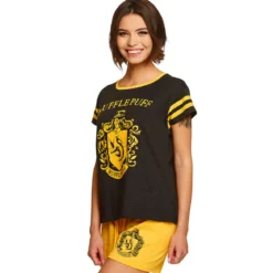 Harry Potter - Hufflepuff Pyjama kurz Damen