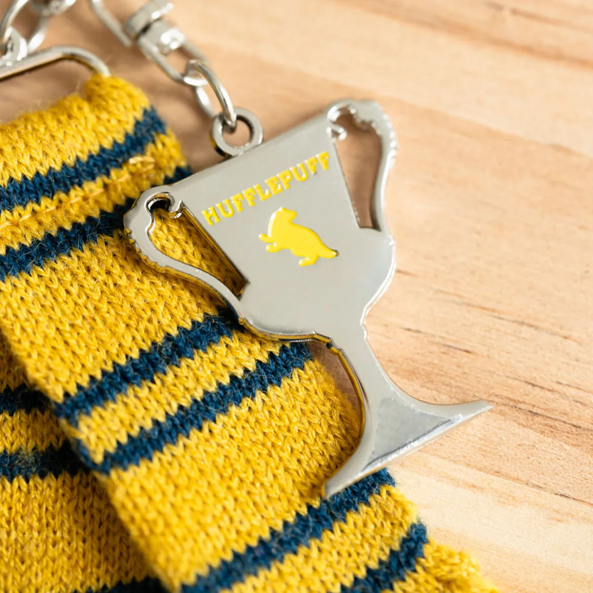 Harry Potter - Hufflepuff Schal Schlüsselanhänger