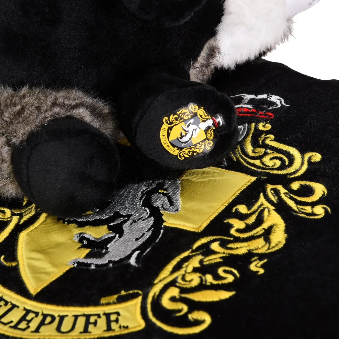 Harry Potter - Hufflepuff Wappen Kissen mit Plüsch Figur