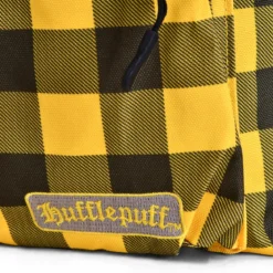 Harry Potter - Hufflepuff Wappen Karo Rucksack