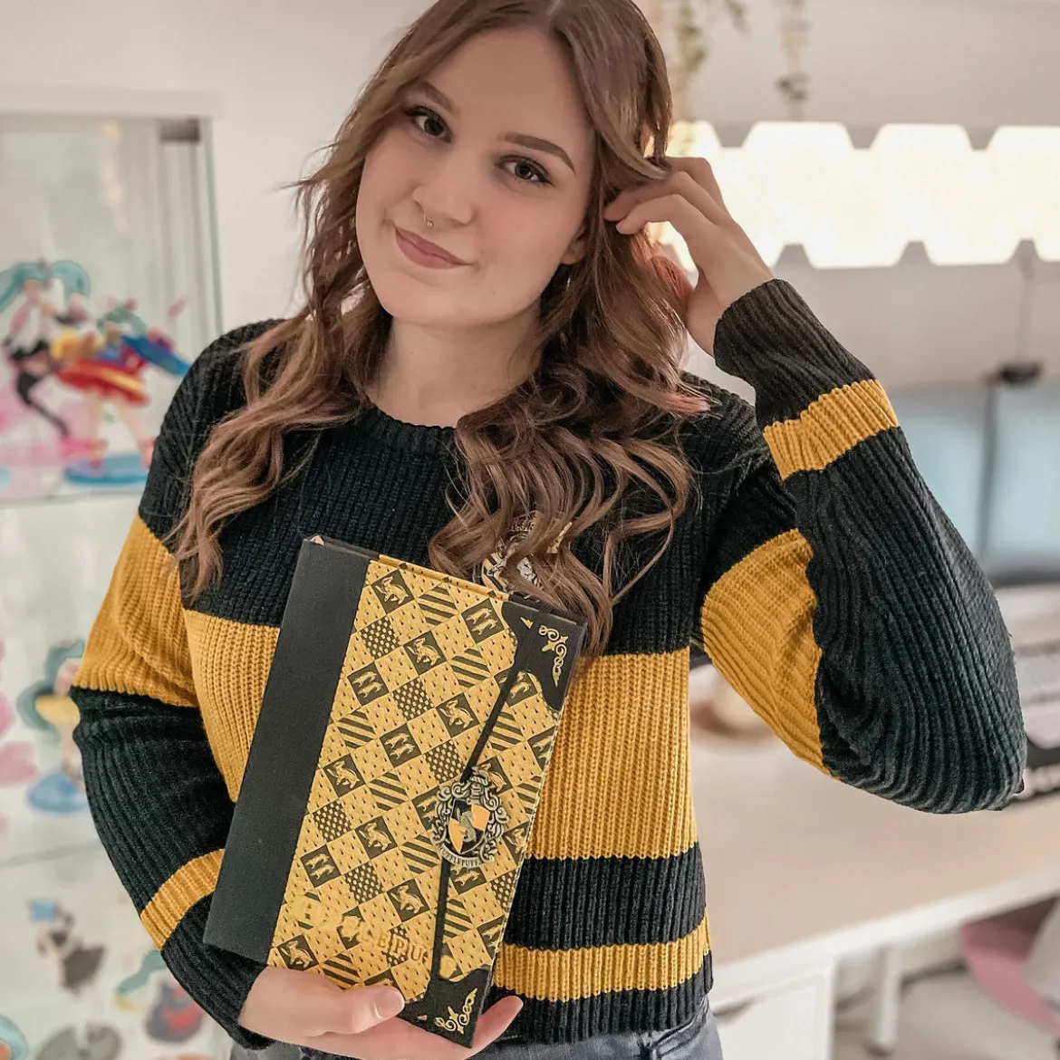 Harry Potter - Hufflepuff Wappen Deluxe Notizbuch