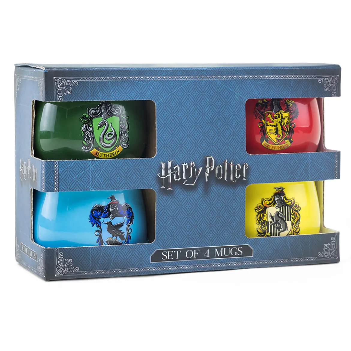 Harry Potter - Häuser Wappen Tassen-Set