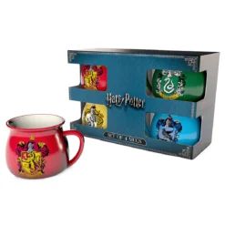 Harry Potter - Häuser Wappen Tassen-Set