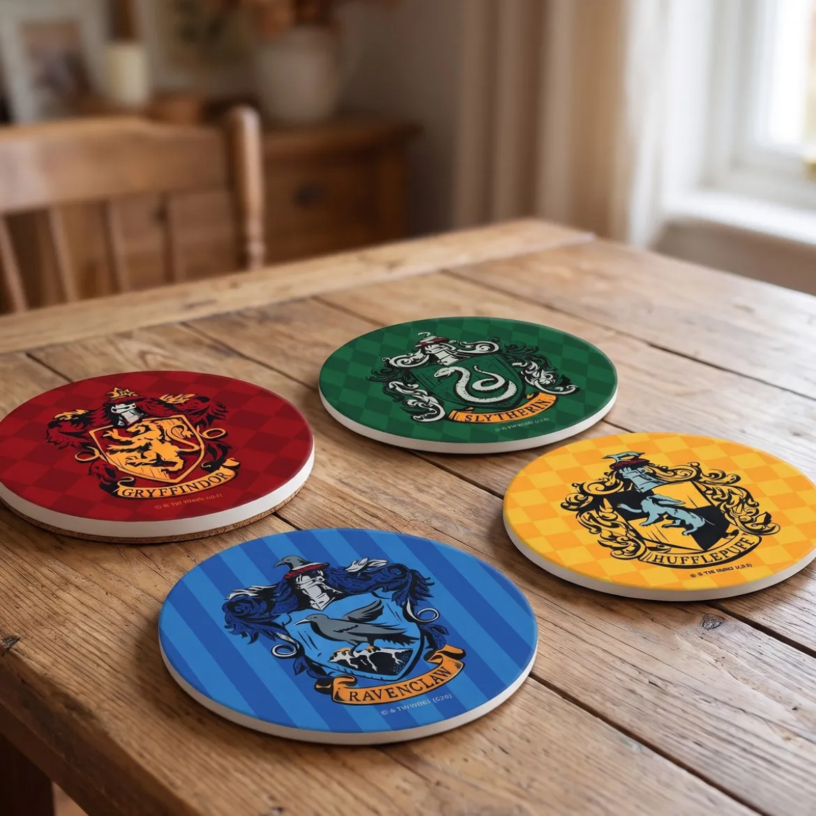 Harry Potter - Häuserwappen Untersetzer 4er Set