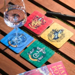 Harry Potter - Häuser Wappen Untersetzer 4er Set
