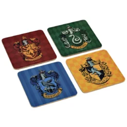 Harry Potter - Häuser Wappen Untersetzer 4er Set
