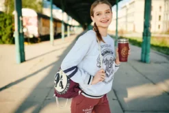 Harry Potter - I Studied at Hogwarts Damen Sweater grau