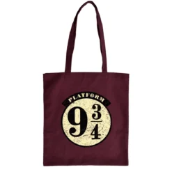 Harry Potter - 9 3/4 Jutebeutel rot