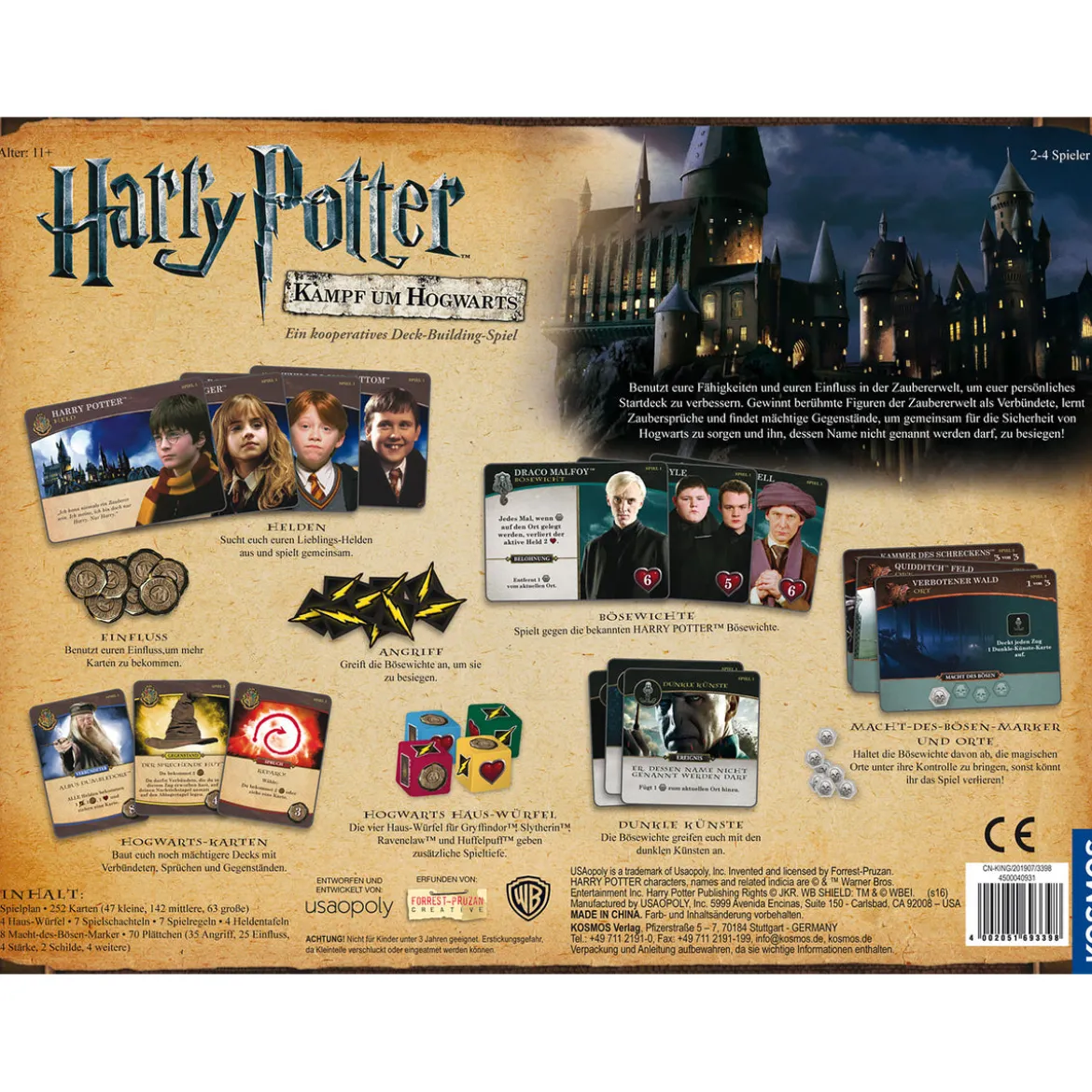 Harry Potter - Kampf um Hogwarts Brettspiel