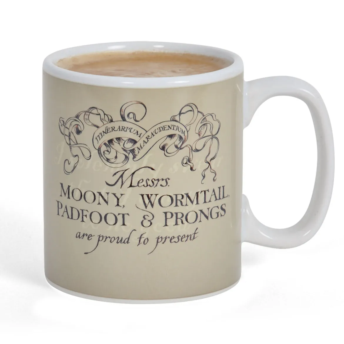 Harry Potter - Karte des Rumtreibers Thermoeffekt Tasse