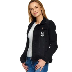 Harry Potter - Karte des Rumtreibers Jeansjacke Damen schwarz