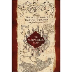 Harry Potter - Karte des Rumtreibers Maxi Poster