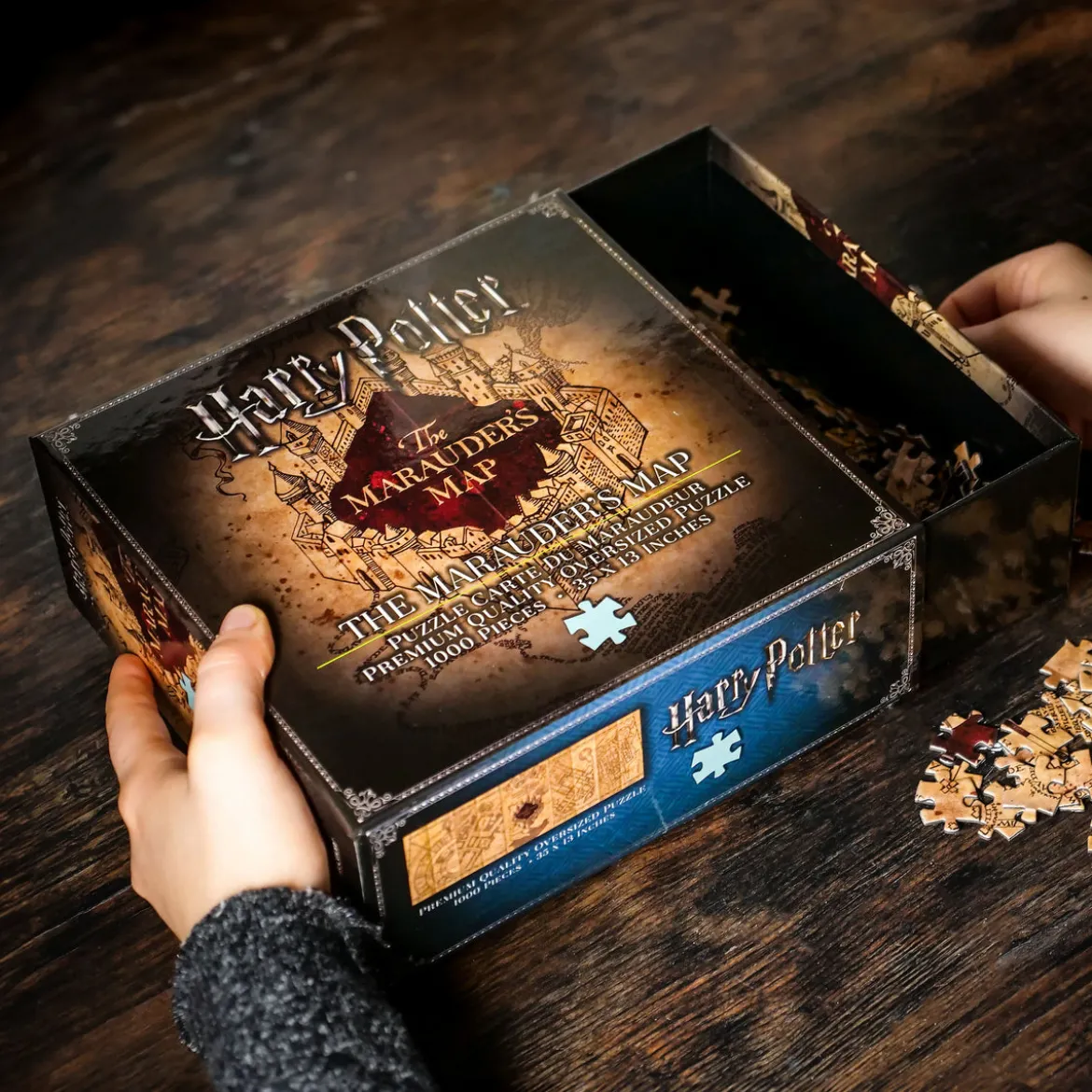 Harry Potter - Karte des Rumtreibers Premium Puzzle