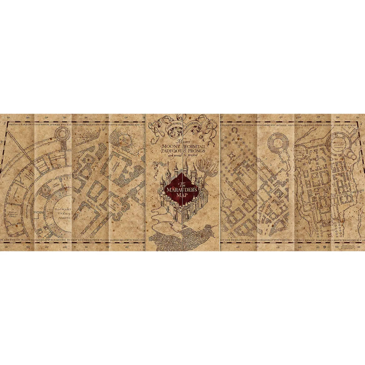 Harry Potter - Karte des Rumtreibers Premium Puzzle