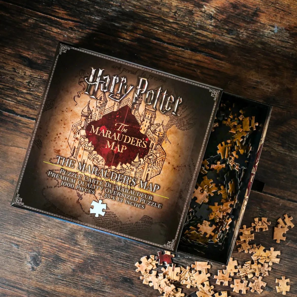Harry Potter - Karte des Rumtreibers Premium Puzzle