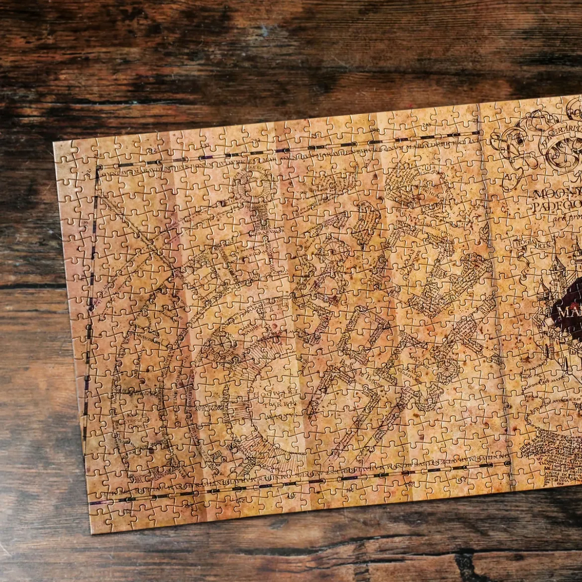 Harry Potter - Karte des Rumtreibers Premium Puzzle