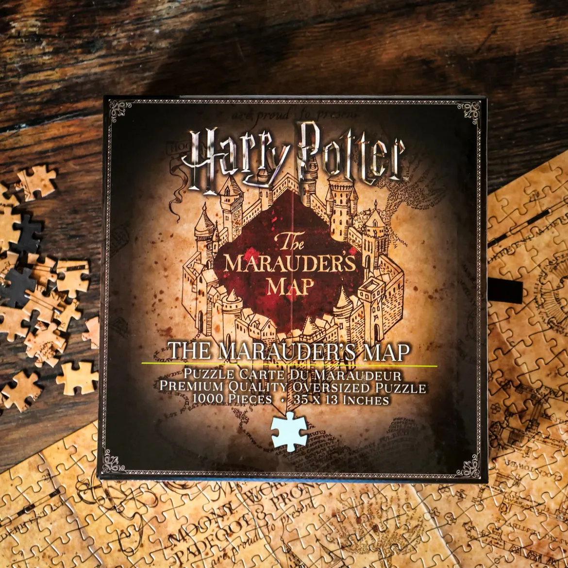 Harry Potter - Karte des Rumtreibers Premium Puzzle