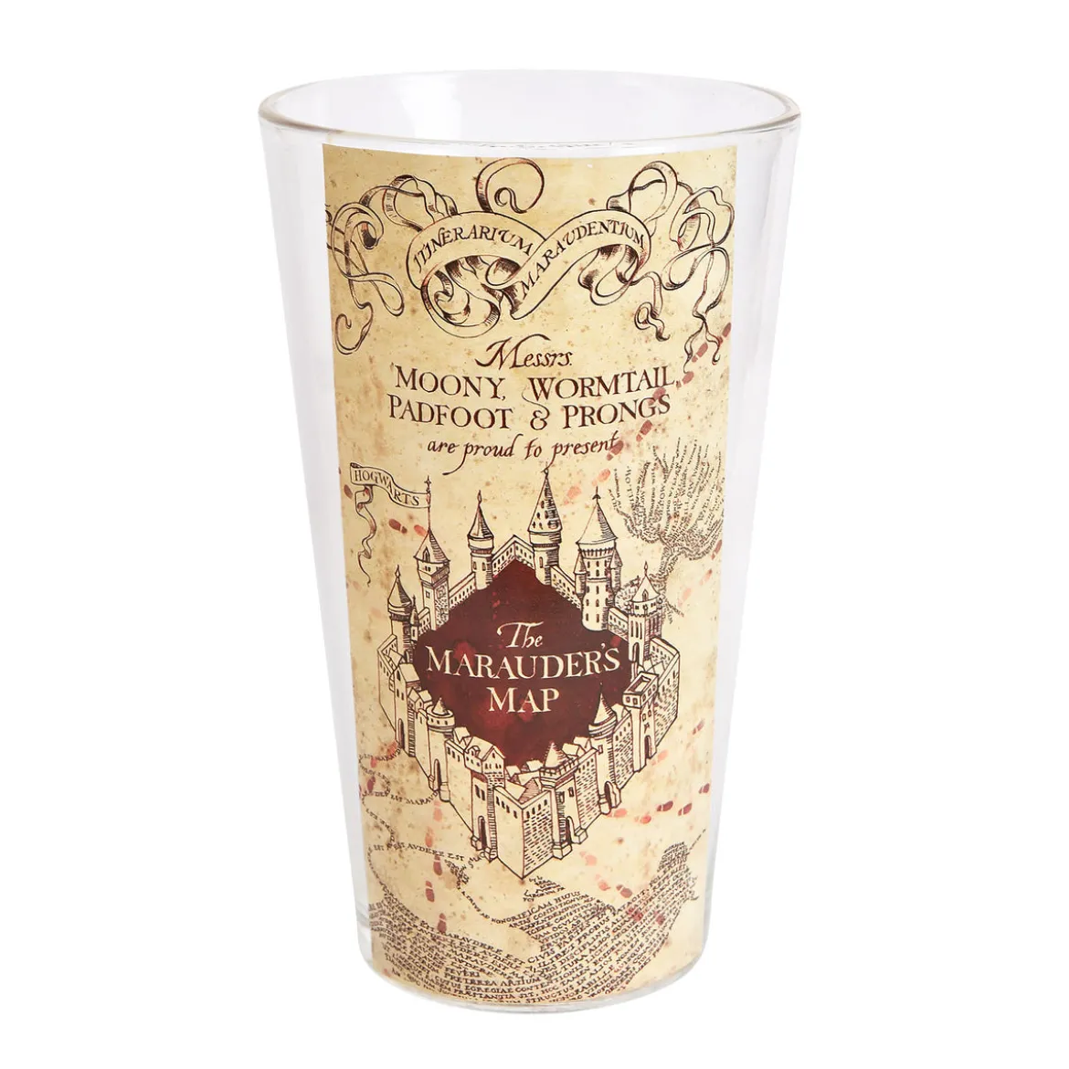 Harry Potter - Karte des Rumtreibers Glas