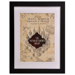 Harry Potter - Karte des Rumtreibers Wandbild