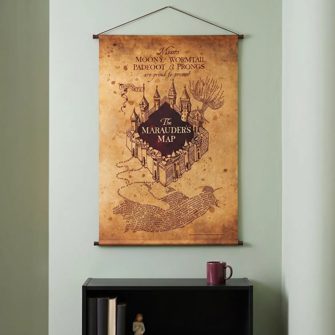 Harry Potter - Karte des Rumtreibers Wall Scroll