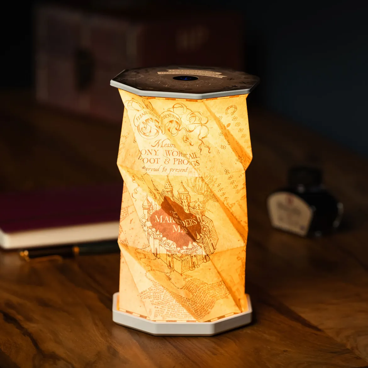 Harry Potter - Karte des Rumtreibers Lampe faltbar