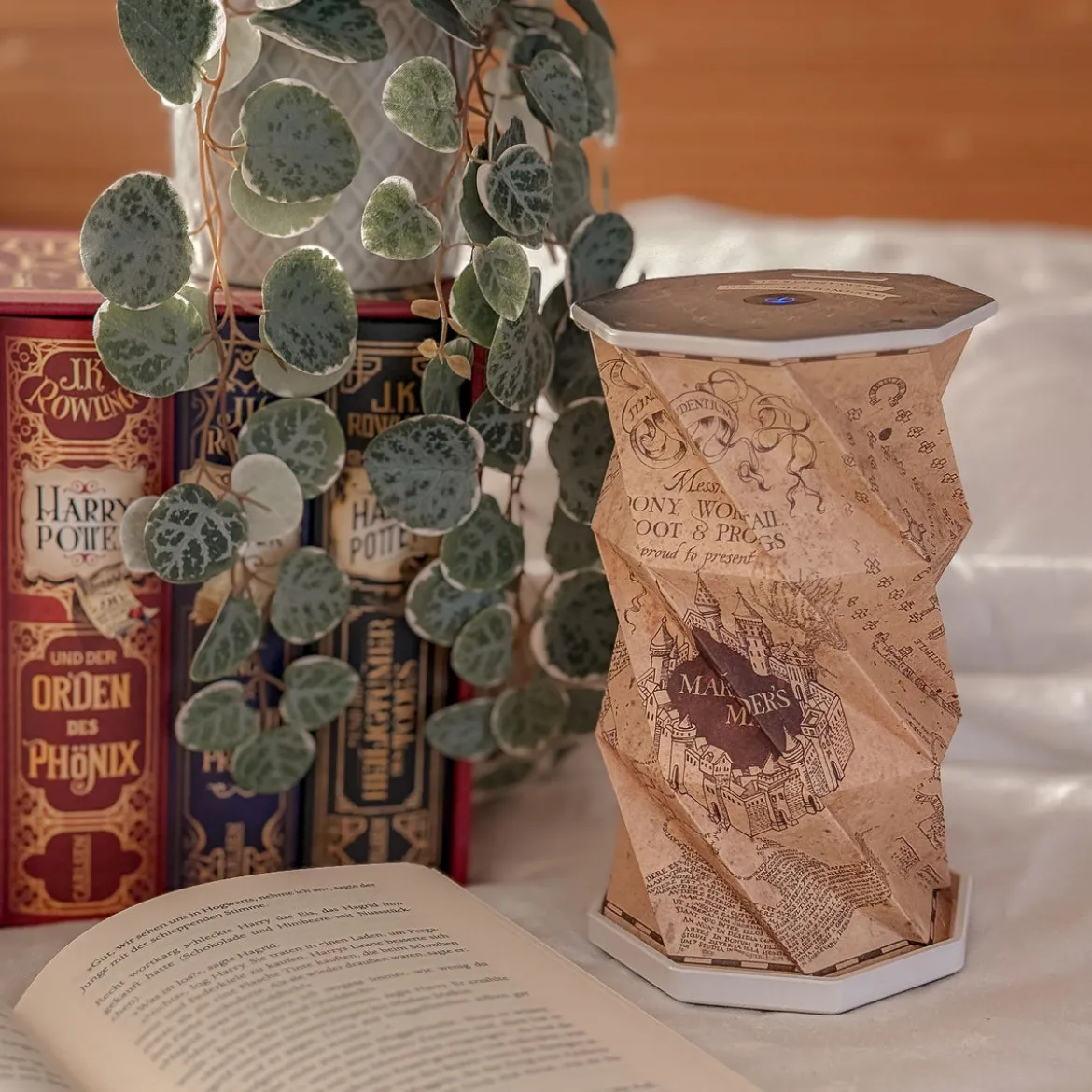 Harry Potter - Karte des Rumtreibers Lampe faltbar