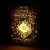 Harry Potter - Karte des Rumtreibers Wandbild mit Licht