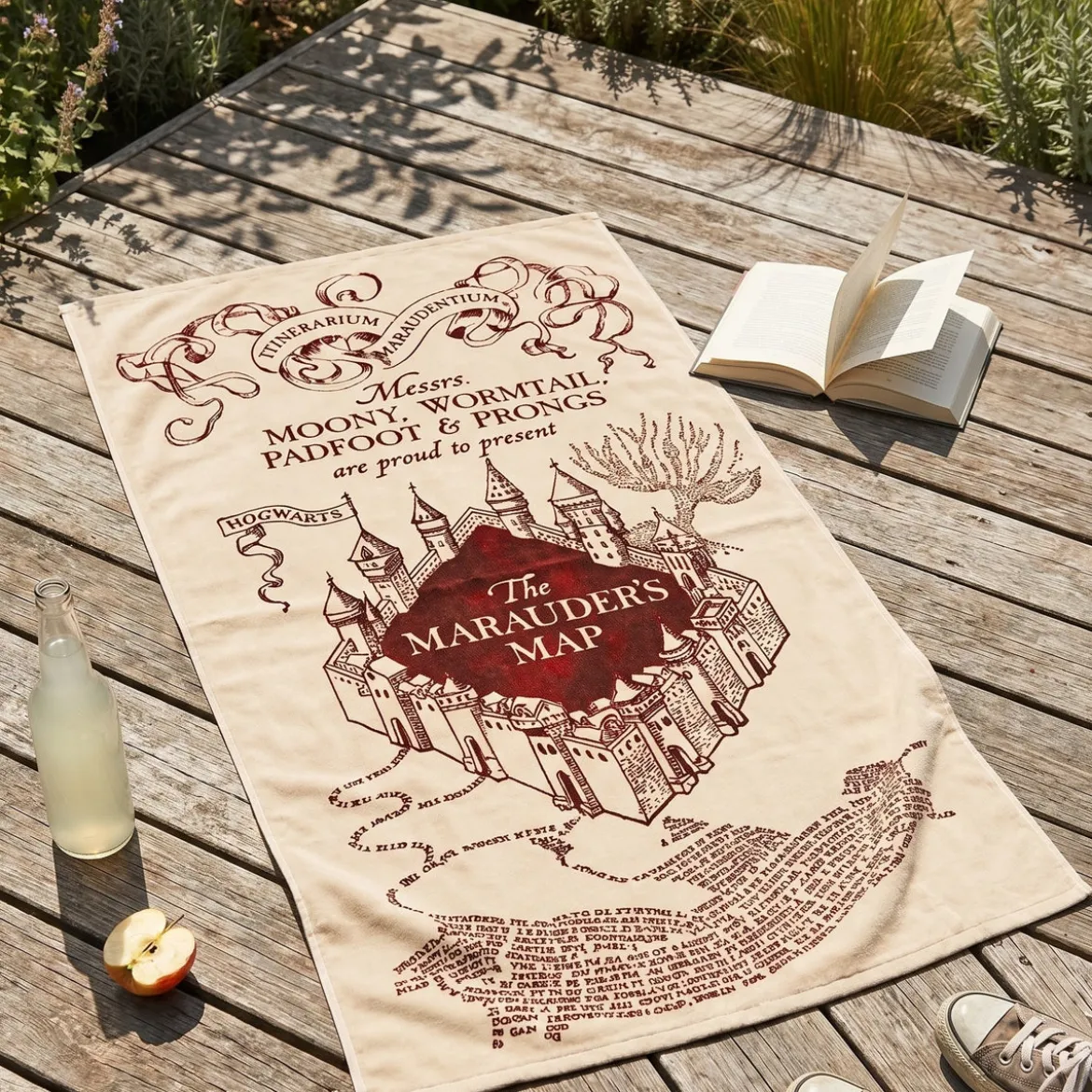Harry Potter - Karte des Rumtreibers Badetuch
