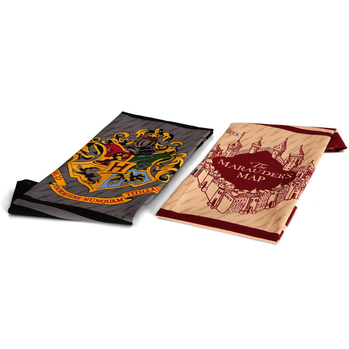 Harry Potter - Karte des Rumtreibers & Hogwarts Geschirrtücher Set