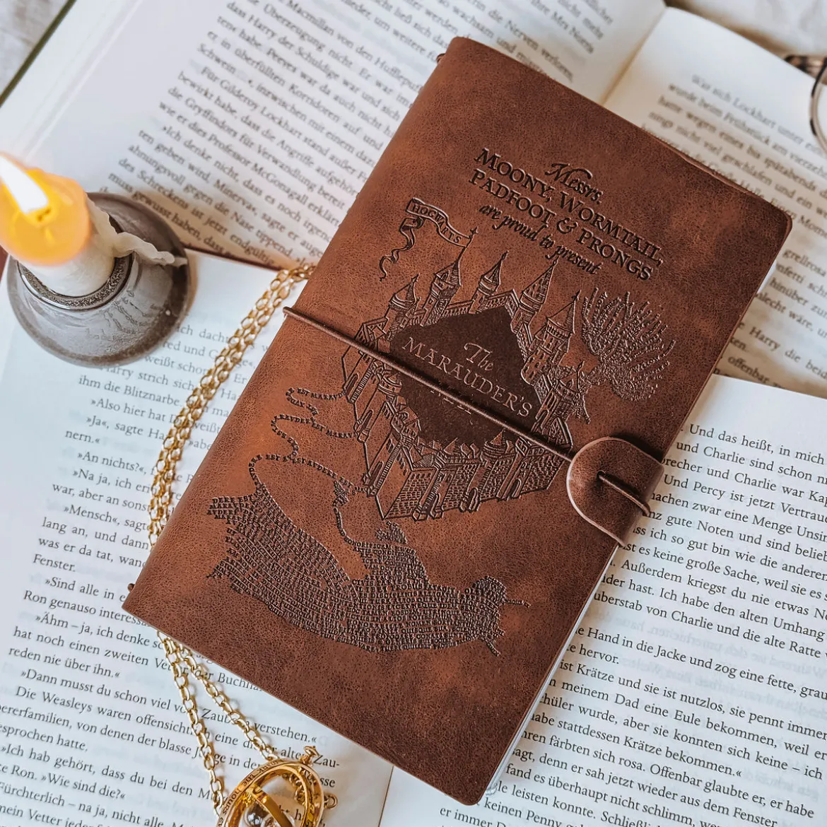 Harry Potter - Karte des Rumtreibers Notizbuch