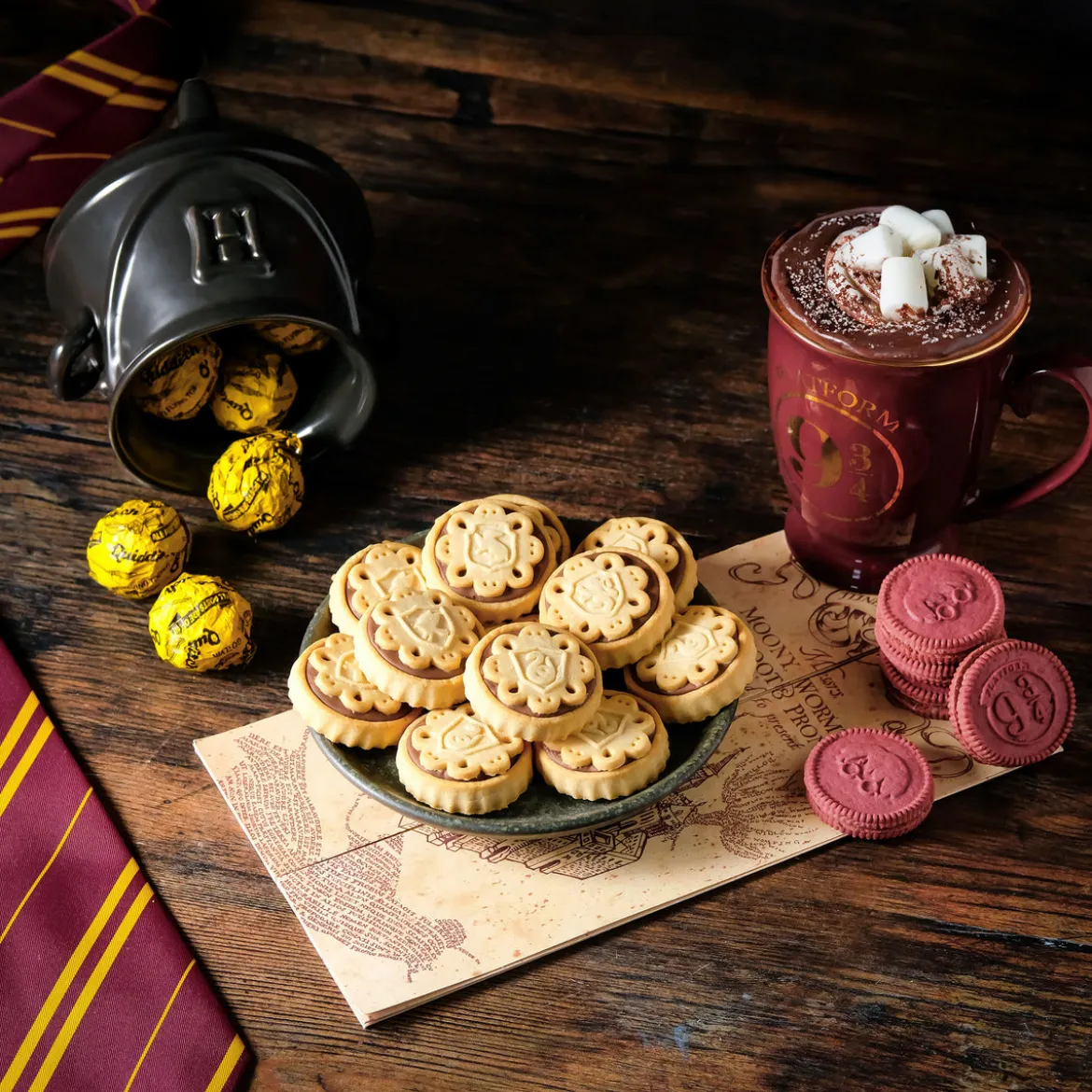 Harry Potter - Kekse mit Nuss-Nougat-Füllung