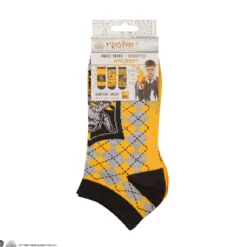Harry Potter Knöchelsocken 3er-Pack Hufflepuff