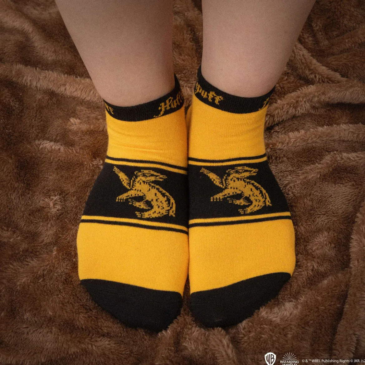 Harry Potter Knöchelsocken 3er-Pack Hufflepuff
