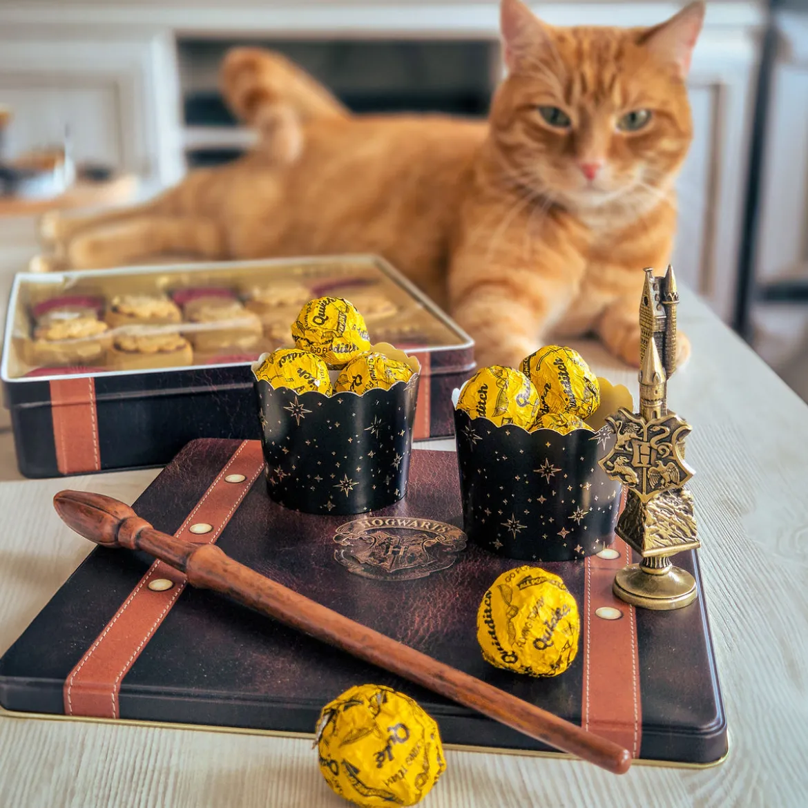 Harry Potter - Knusperkugeln mit Nuss-Nougat-Creme