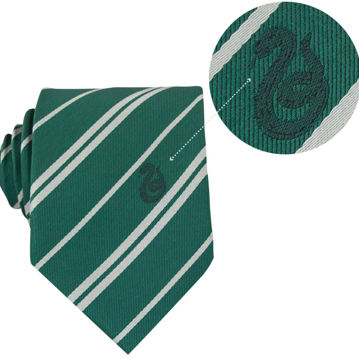 Harry Potter Krawatte & Ansteck-Pin Deluxe Box Slytherin