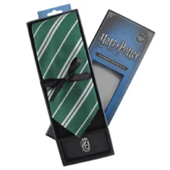 Harry Potter Krawatte & Ansteck-Pin Deluxe Box Slytherin