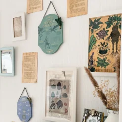Harry Potter - Kräuterkunde und Zaubertränke Wandbild Holz