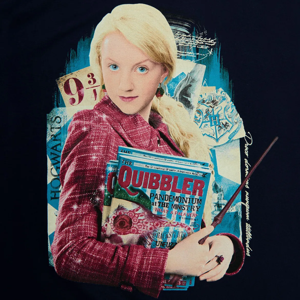 Harry Potter - Luna Lovegood T-Shirt blau