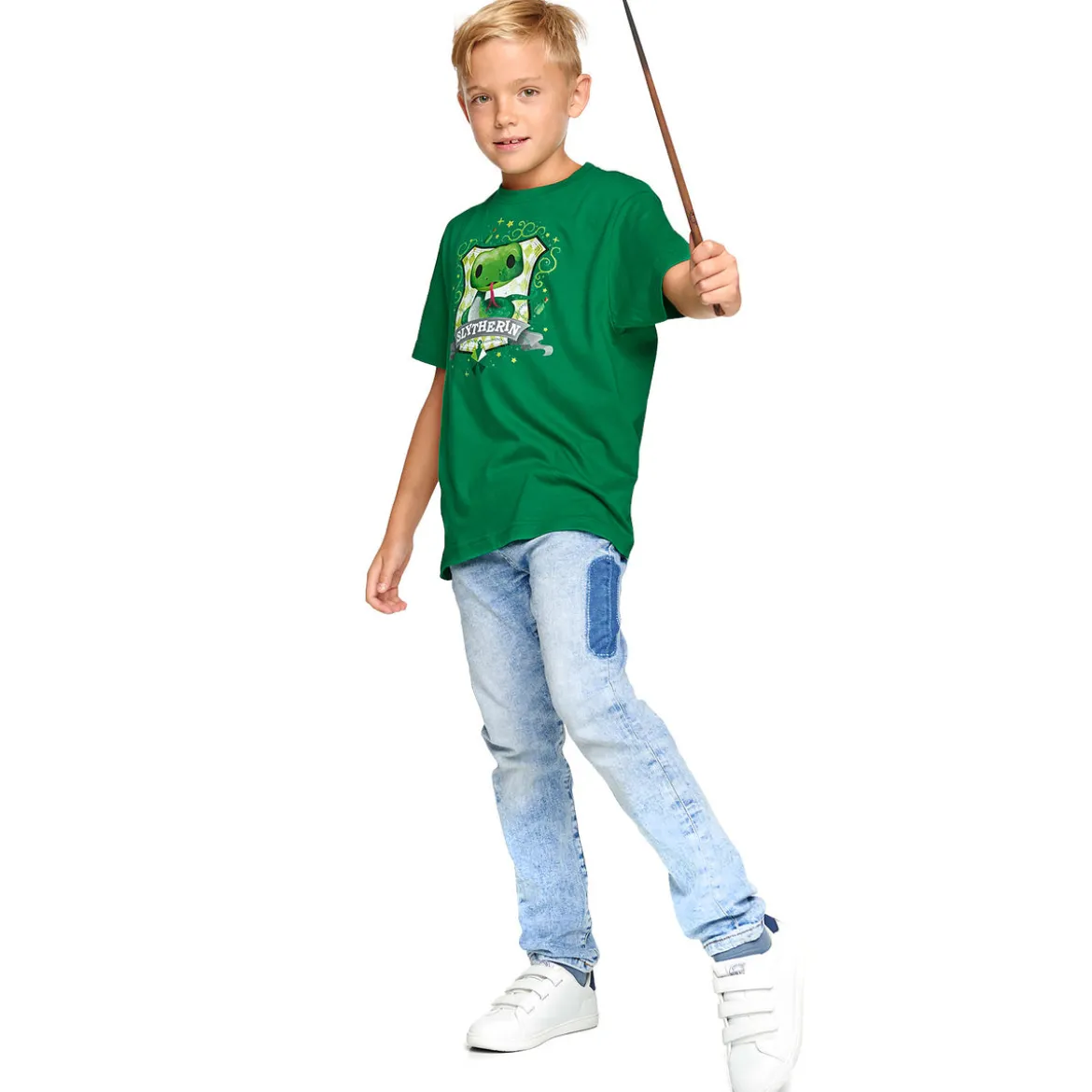Harry Potter - Magical Slytherin T-Shirt Kinder grün