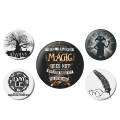Harry Potter - Magic Button 5er Set