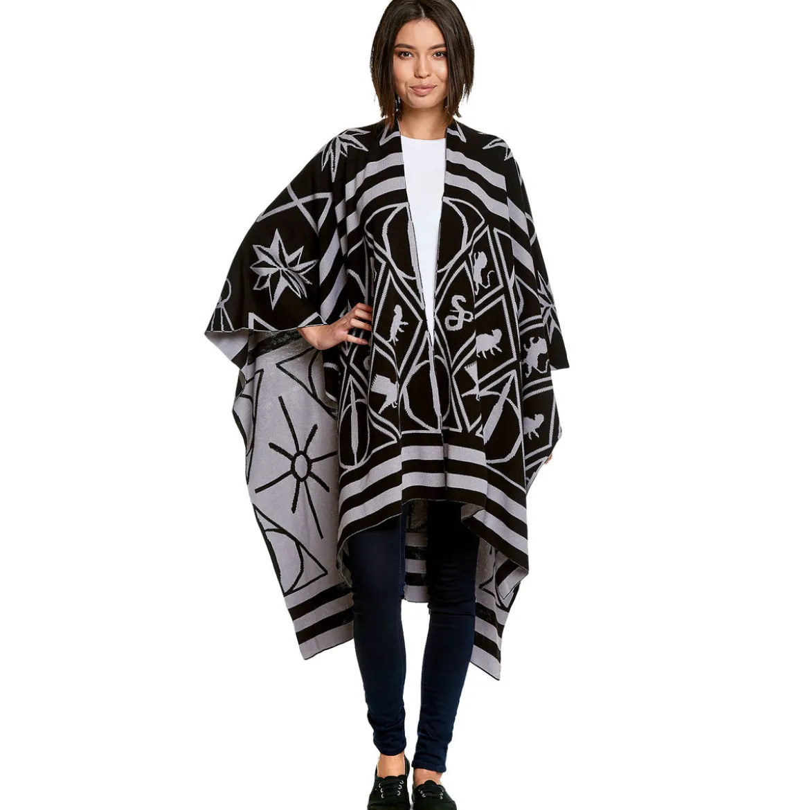 Harry Potter - Magic Symbols Poncho
